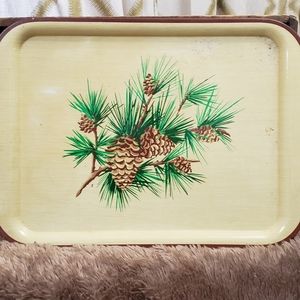 Vintage metal tray